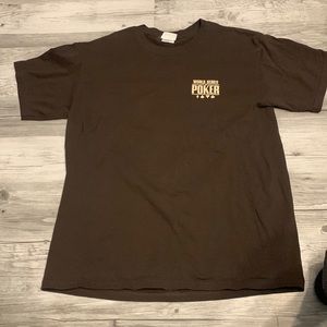 Mens size medium poker stars tee